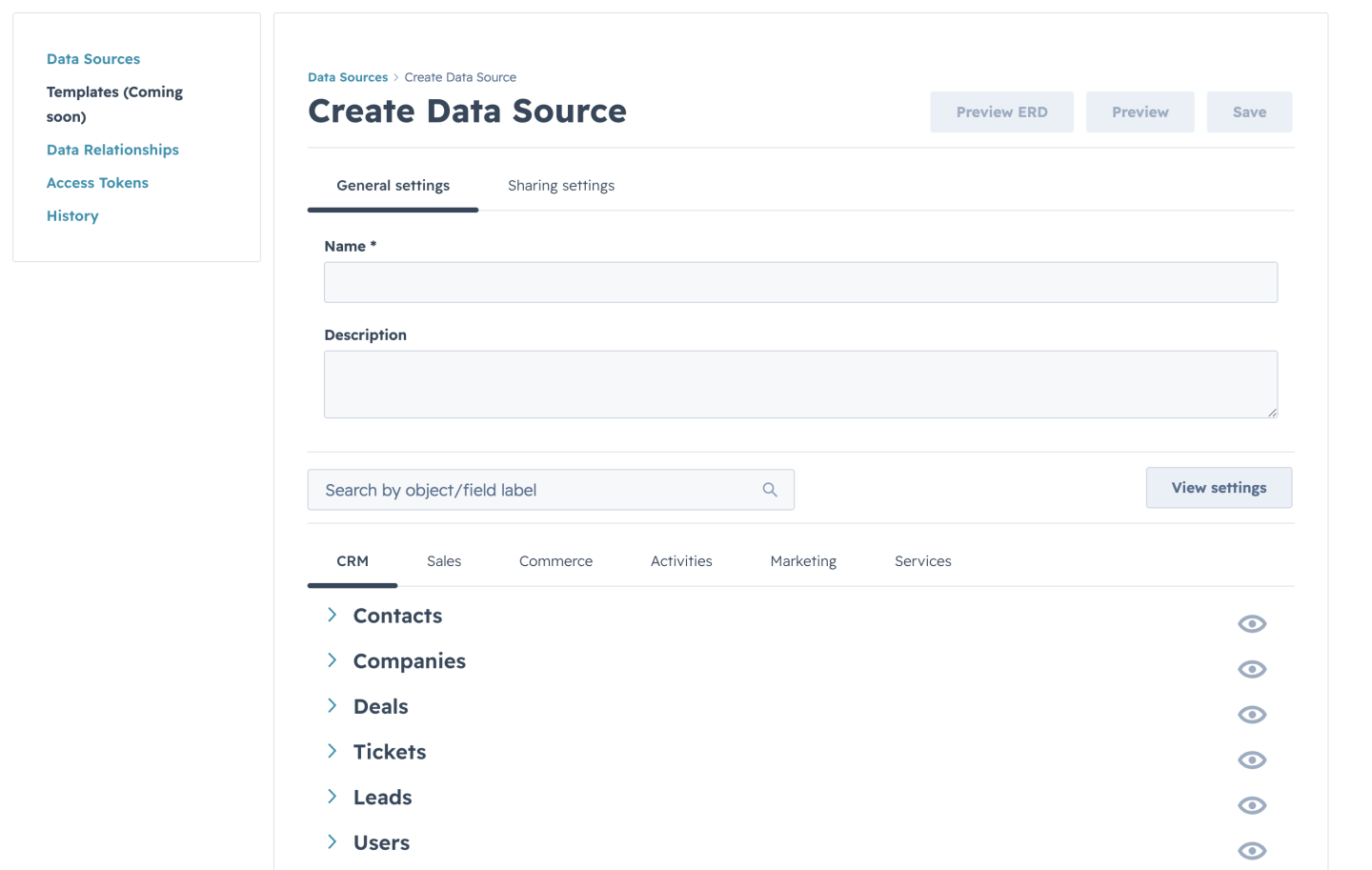 create form empty