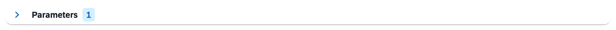 parametrized 02 parameters section