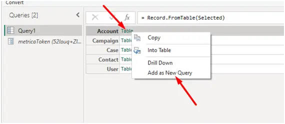 Add Salesforce Objects as Tables to Power BI