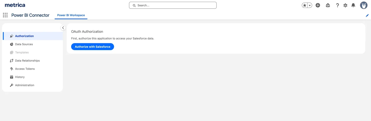 Step 2: Create a Salesforce Data Source for Power BI